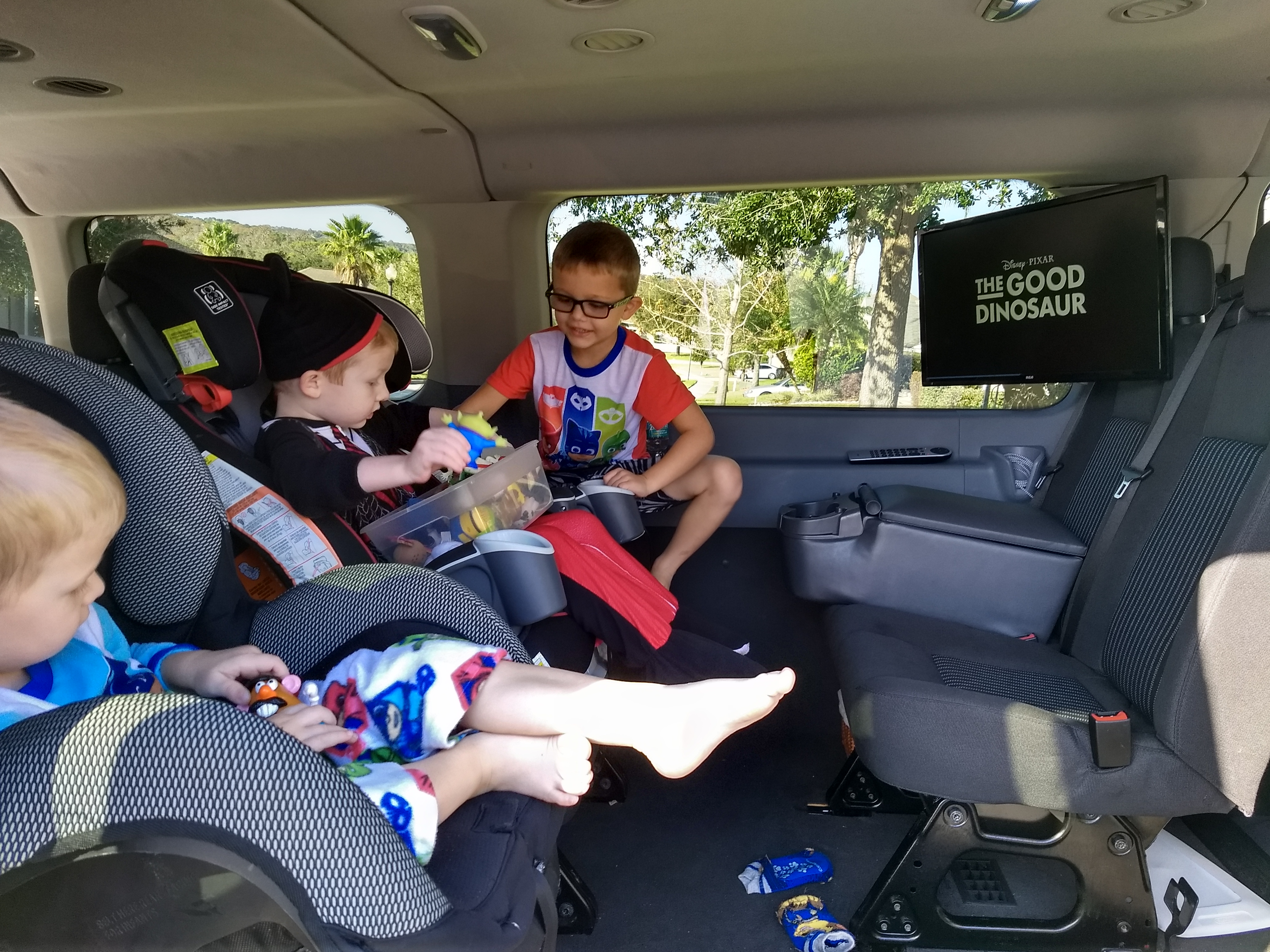 ford transit back seat